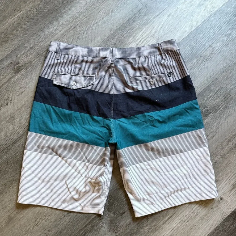 Rip Curl Boardwalk Swim Board Shorts Men’s 34 Waist Stripes